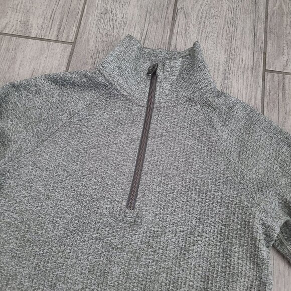 Lululemon Engineered Warmth Half Zip Pullover Grey Size 4 - Picture 3 of 11